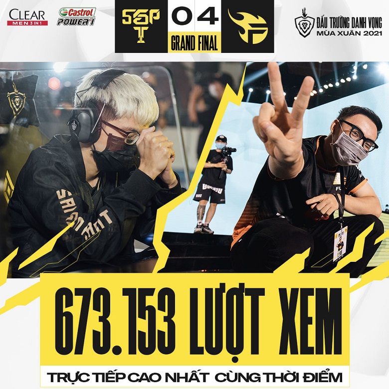 Lien Quan Mobile: Spring Final Spring 2021 set a huge record - Photo 1