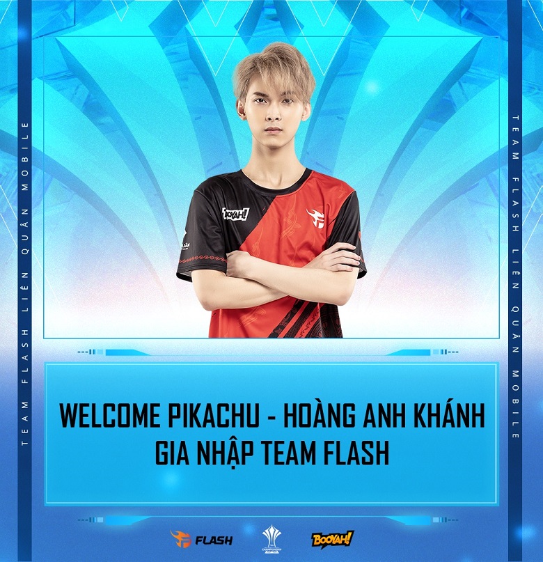 Lien Quan Mobile: Team Flash recruits players for the first time fighting Pikachu - Photo 1