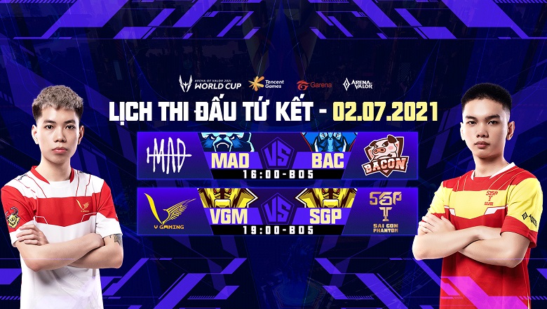 Direct AWC 2021, quarterfinals on July 2: Looking for the last representative of Vietnam at AWC - Photo 1