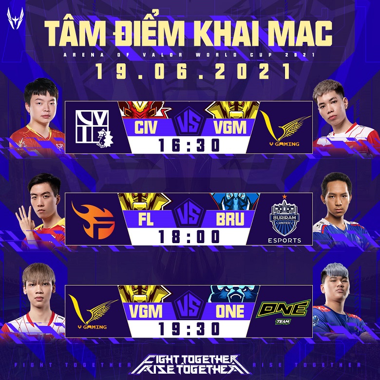 Live calendar AWC 2021 Group 1: Team Flash Great Buriram - Photo 1
