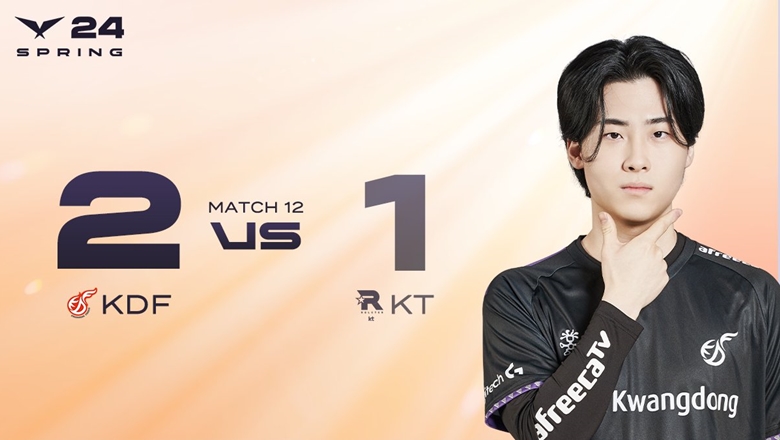 Backstream KT Rolster, Kwangdong Freecs won the first at LCK Spring 2024 - Photo 1