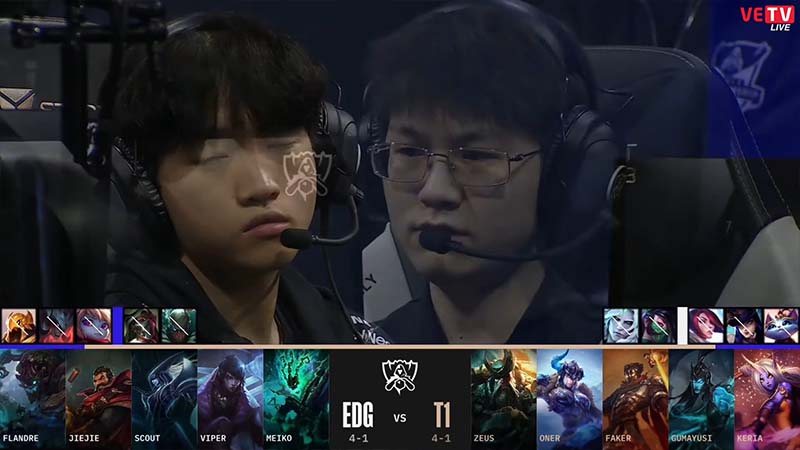 Results EDG vs T1: Worlds 2022 Group stage 5 - Photo 1