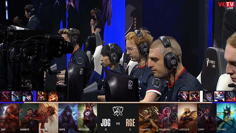 JDG vs Rge results in game 1: World Finals 2022 - Photo 1