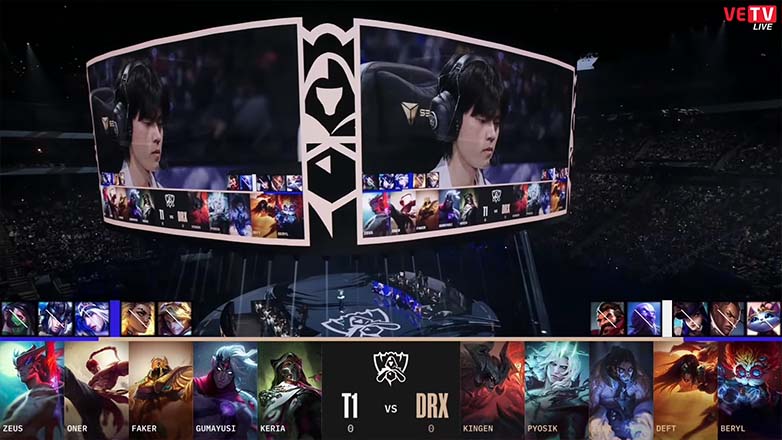 Results T1 - Drx game 1: Final Worlds 2022 - Photo 1