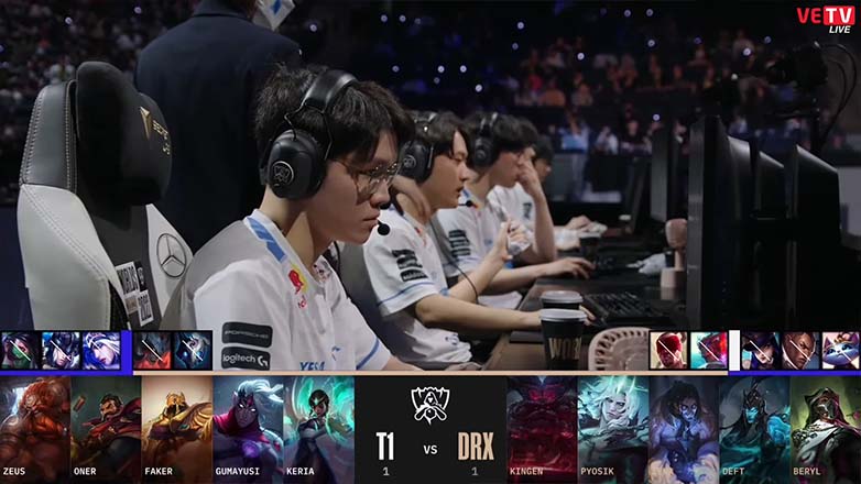 Results T1 - Drx game 3: Final Worlds 2022 - Photo 1