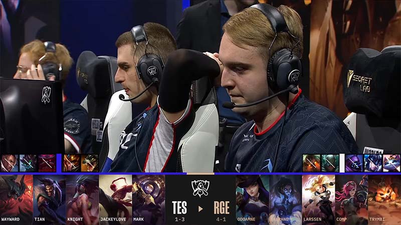 Results TES vs Rge: Worlds 2022 Group stage 7 - Photo 1