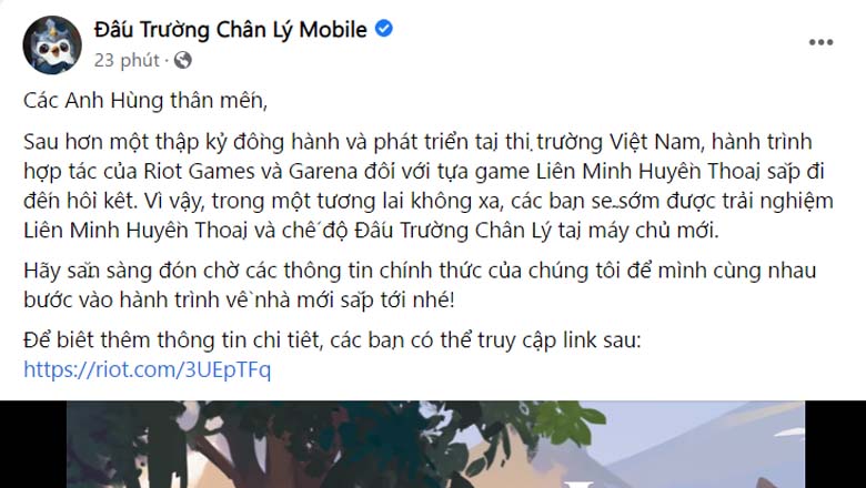 Riot Games & Garena stopped cooperating, Mobile CLC appeared in Vietnam? - Photo 1