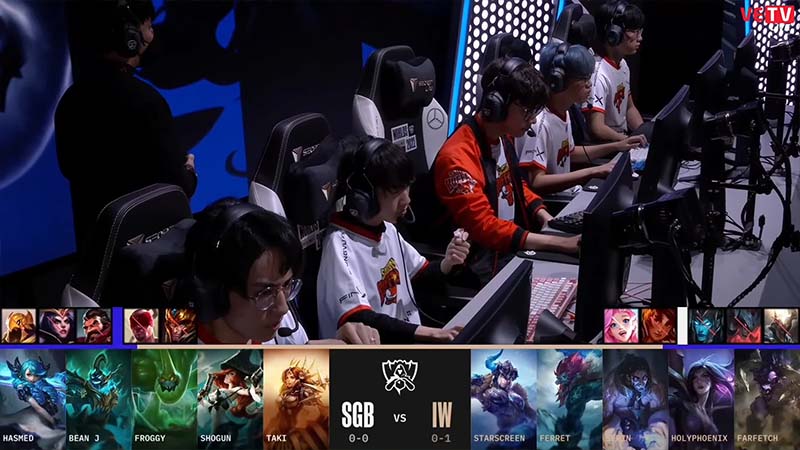 SGB ​​vs IW - Results of Worlds 2022 League of Starting Round 1 - Photo 1