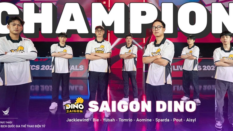 Saigon Dino won the VCS championship, winning tickets to the LCP 2026 promotion round - Photo 1