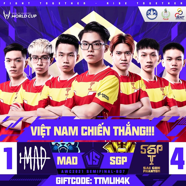 Semifinals AWC 2021: Burying Mad Team, Saigon Phantom to the Losing Final - Photo 2
