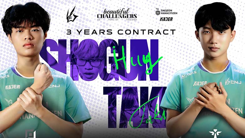 Shogun and Taki signed a 3 -year contract with CNJ Esports - Photo 1