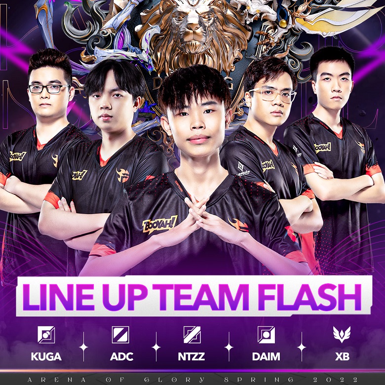 Spring DV 2022: Team Flash for XB to assist, ADC and Daim back, debut 'prodigy' - Photo 1