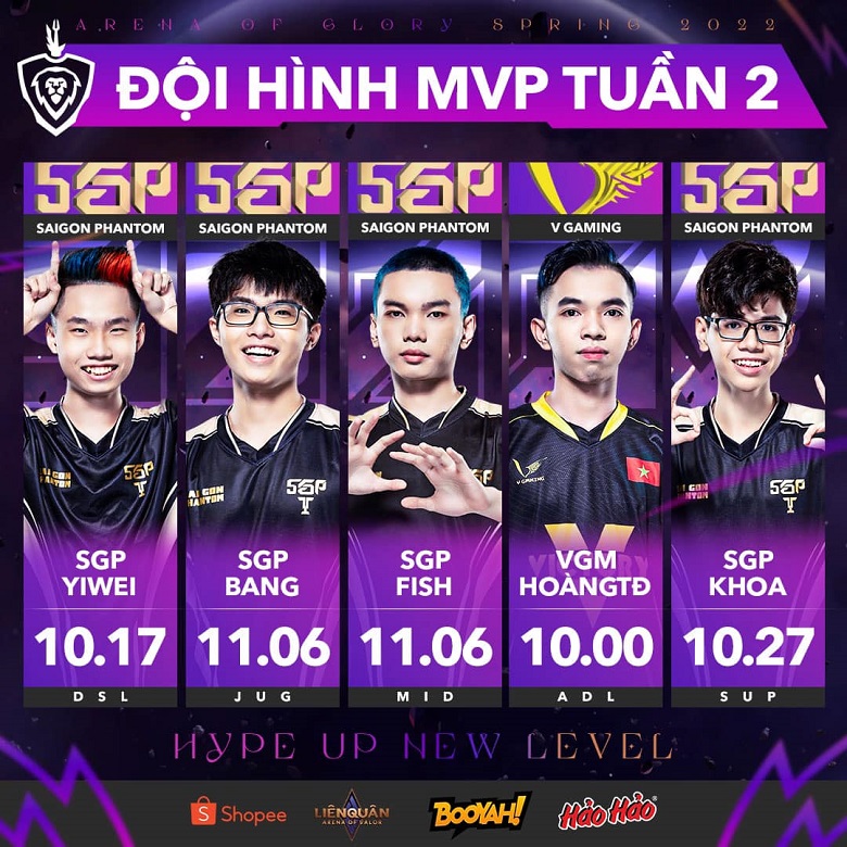 Spring Telvana 2022: Saigon Phantom wists to win MVP Week 2 - Photo 1