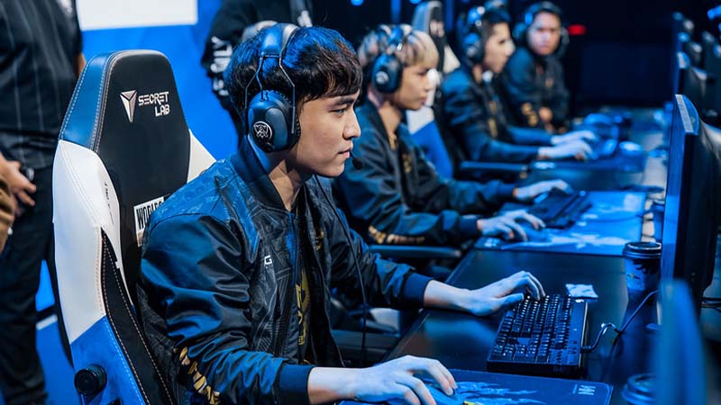 Summary of the results of Worlds 2022 in the group stage 7: TES, RGE & DRX led to each other in the quarterfinals. - Photo 1