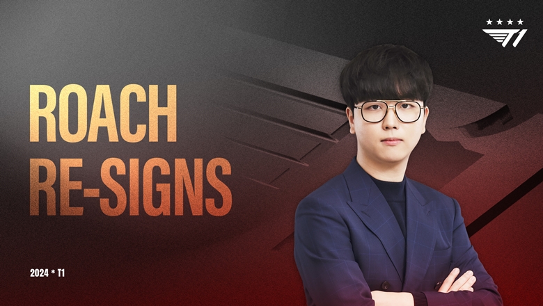T1 re -signed a 1 -year contract with coach Roach - Photo 1