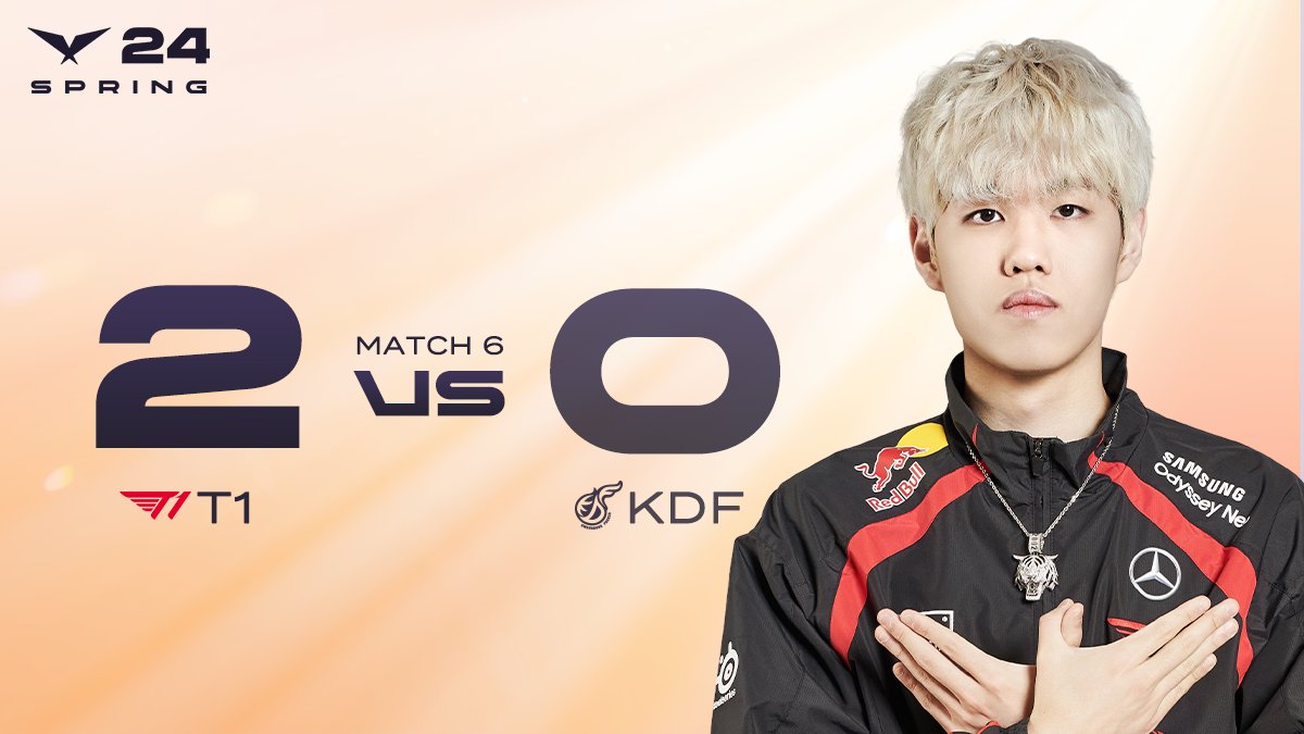 T1 won the first at LCK Spring 2024 - Photo 1