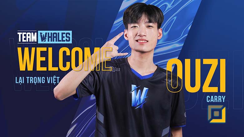 Team Whales recruits gunner Ouzi - Photo 1