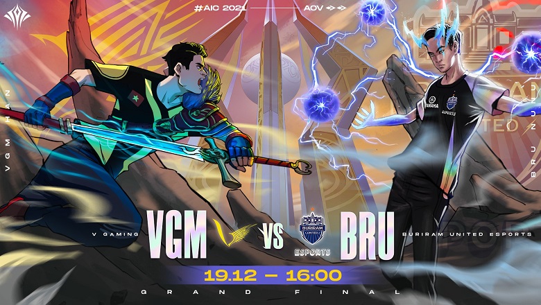 The final schedule of AIC Finals on December 19: V Gaming vs Buriram United Esports - Photo 1