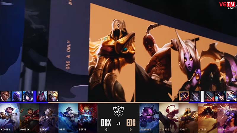 The results of Drx vs EDG game 1: The World Finals 2022 - Photo 1