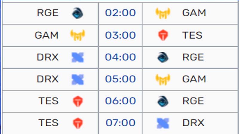 Worlds schedule 2022 group stage 7 - Photo 1