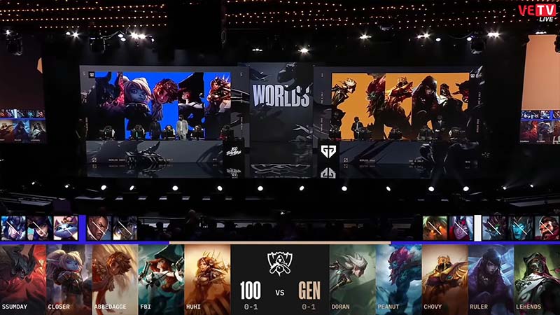 Update Worlds 2022: 100 <gen - ssumday is very good but Gen.g is very sorry - Photo 1