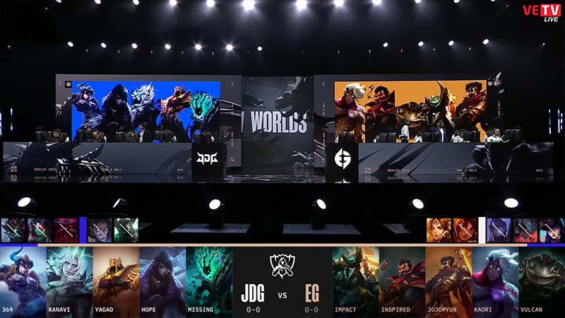 Update Worlds 2022: Kanavi does all, JDG destroys EG - Photo 1