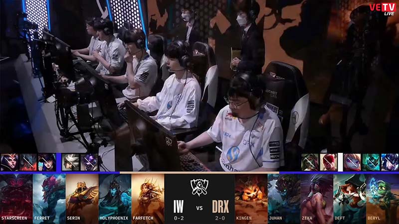 Update Worlds 2022: Drx walks before IW, Blue Dragon rises up to the table - Photo 1