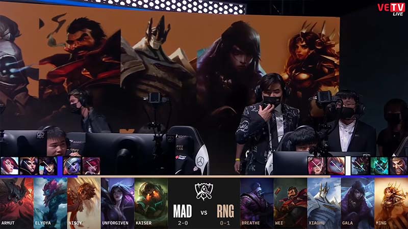 Update Worlds 2022: Gala - Wei back, RNG destroyed Mad - Photo 1