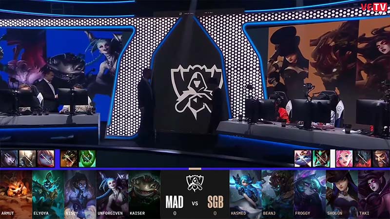 Update Worlds 2022: SGB - Mad game 1, Hasmed lost SGB broken - Photo 1