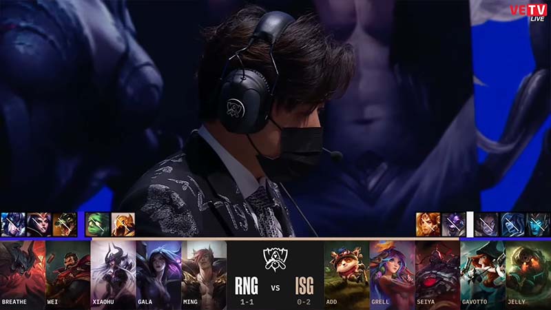 Update Worlds 2022: Rng crushed ISG on the day Teemo appeared at Worlds - Photo 1