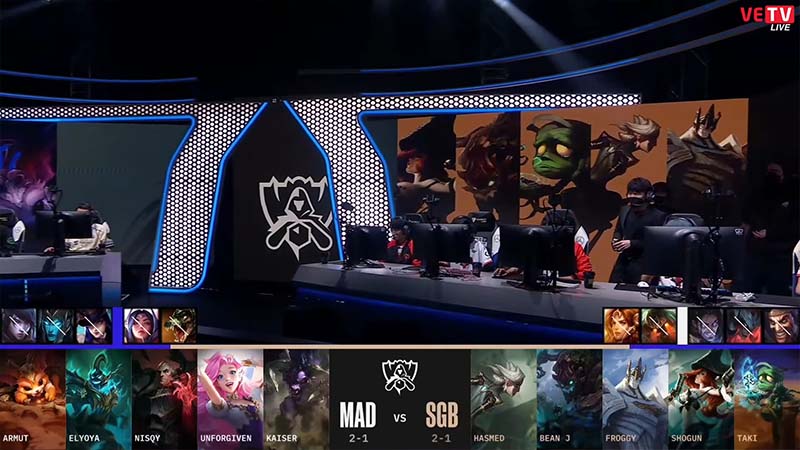 Update Worlds 2022: SGB falls before Mad - Photo 1