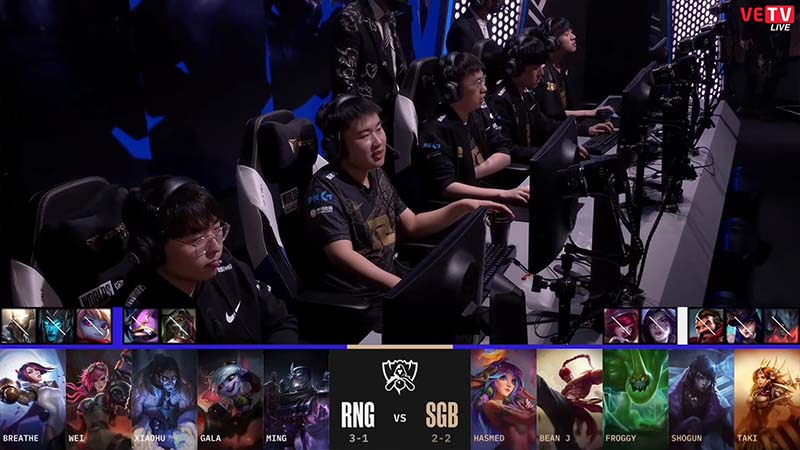 Update Worlds 2022: Shogun Triplekill, SGB is still subdued by RNG - Photo 1