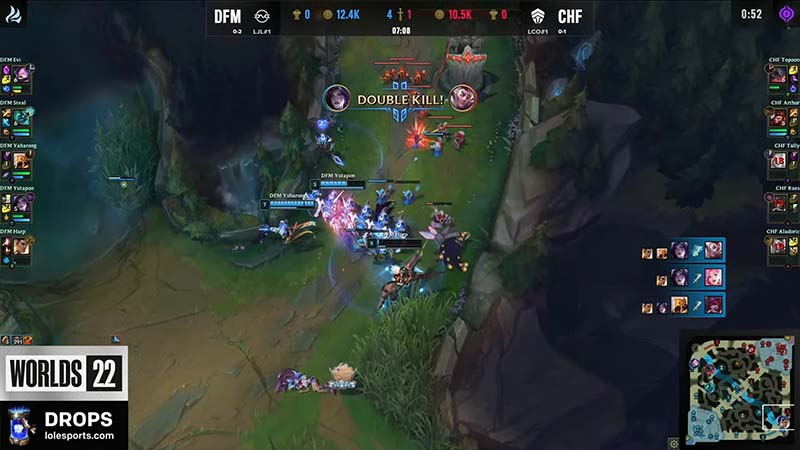 Update Worlds 2022: Yutapon shines, DFM defeats CHF - Photo 2