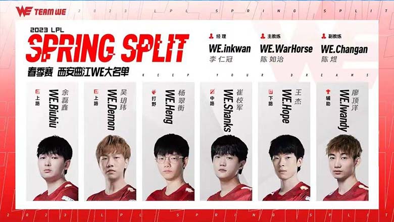 We closed the squad to attend the Spring LPL 2023 - Photo 1