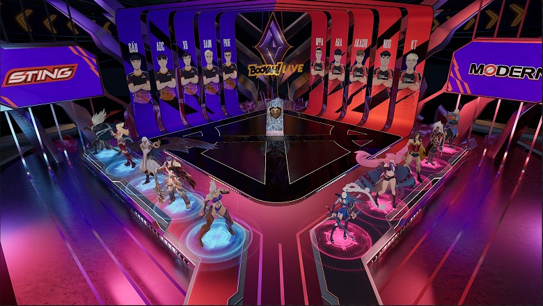 Winter ĐTDV 2021: The stage uses virtual reality technology that appears in the play -off round - Photo 1
