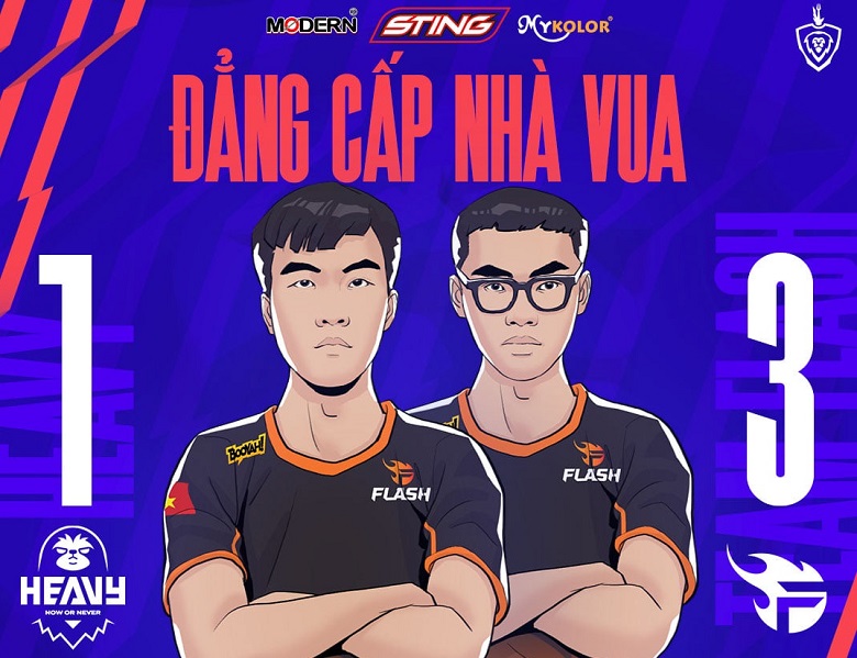 Winter DV 2021: Team Flash continues to win 3-1, Saigon Phantom lost pain before V Gaming - Photo 4