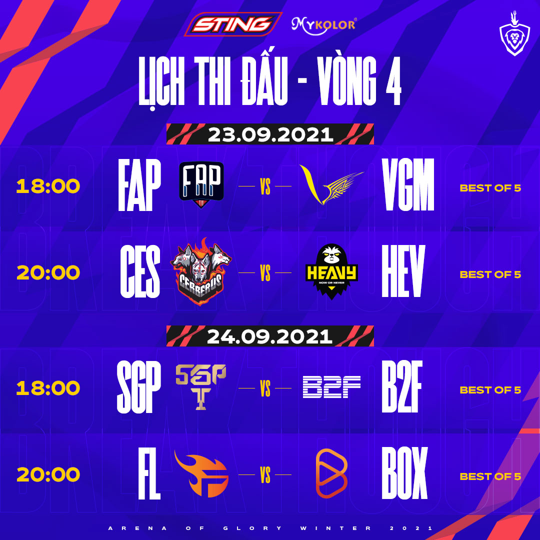 Winter Telvana Schedule 2021 Week 3: Team Flash vs Box Gaming, FAP Esports vs Box Gaming - Photo 1