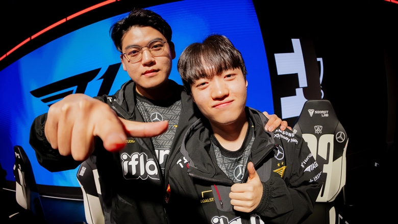 Worlds 2023: T1 'Destroy' completely Cloud9 with a score of 15-0 - Photo 1