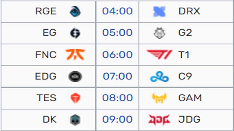 Worlds schedule 2022 Group stage 2: GAM TES - Photo 1