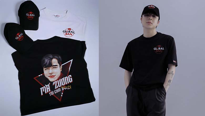 Zeros sells the Global Ban shirt