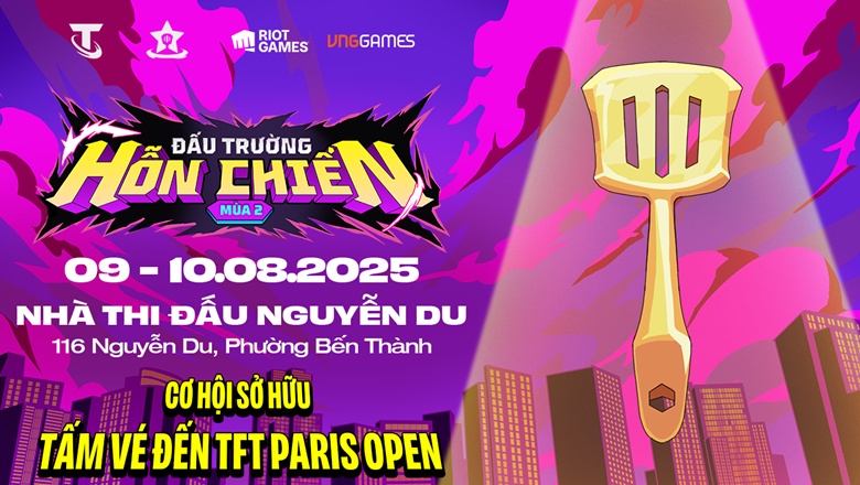 The chaotic arena event of season 2: Opportunity to attend TFT Paris Open 2025 - Photo 1