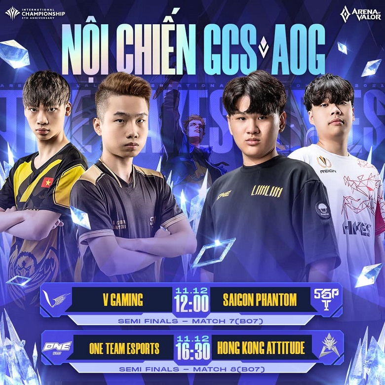 Direct AIC 2021 on 11/12: V Gaming and Saigon Phantom recreated the finals of DV - Photo 1