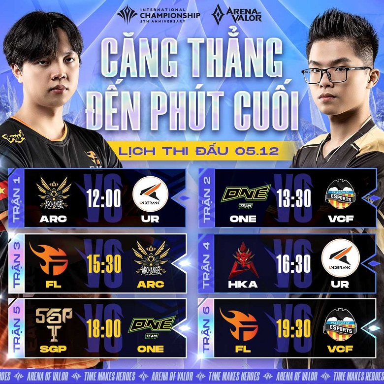 Directly AIC 2021 on December 5: Saigon Phantom is determined to the first throne, the Flash team has difficulty - Photo 1