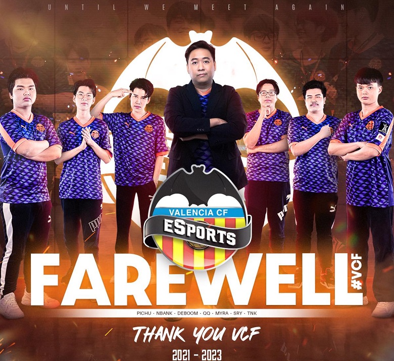 Valencia CF Esports Lien Lien Mobile dissolves 2 weeks after returning to AIC 2023 - Photo 1